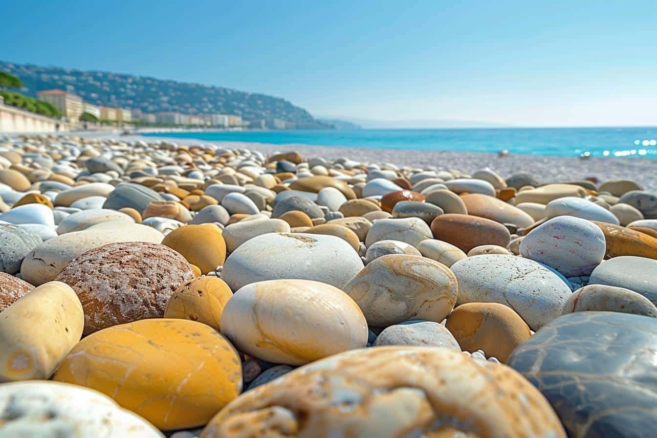 Est-ce que les galets à Nice sont naturels : origine et explications