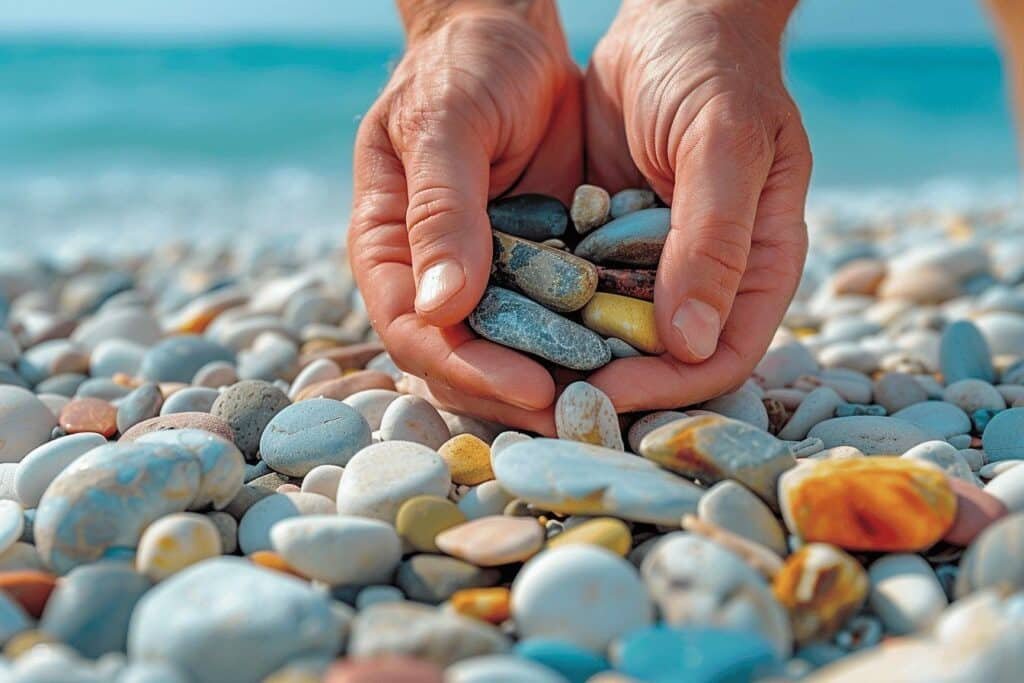 Peut-on ramasser des galets sur la plage : réglementation et conseils