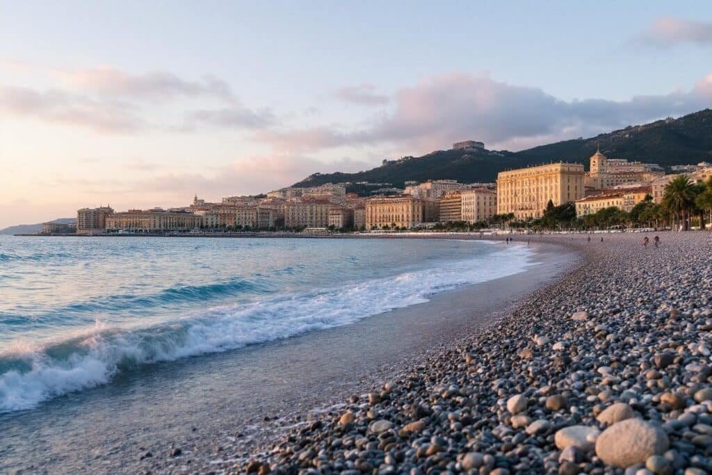 Pourquoi les plages de Nice sont-elles en galets : origine géologique